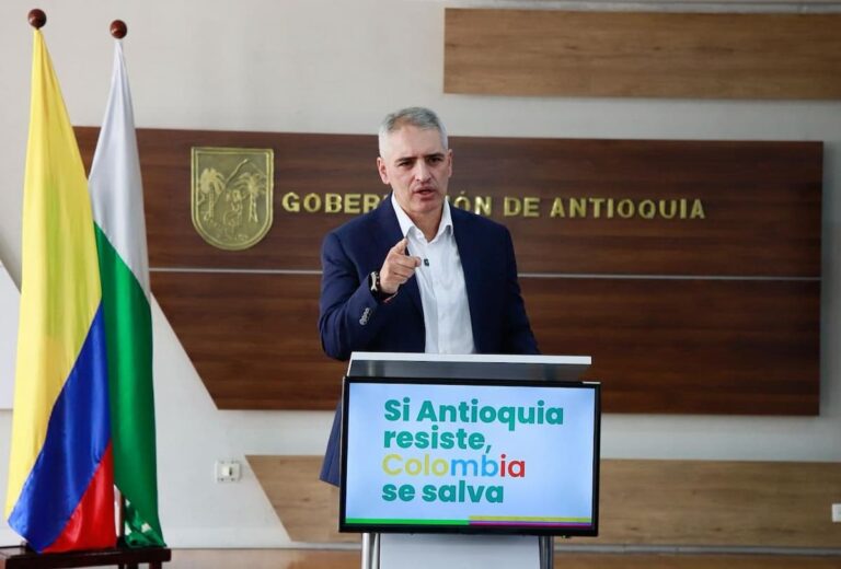 Gobernador de Antioquia rechazó la presencia de criminales en visita del presidente Petro a Medellín