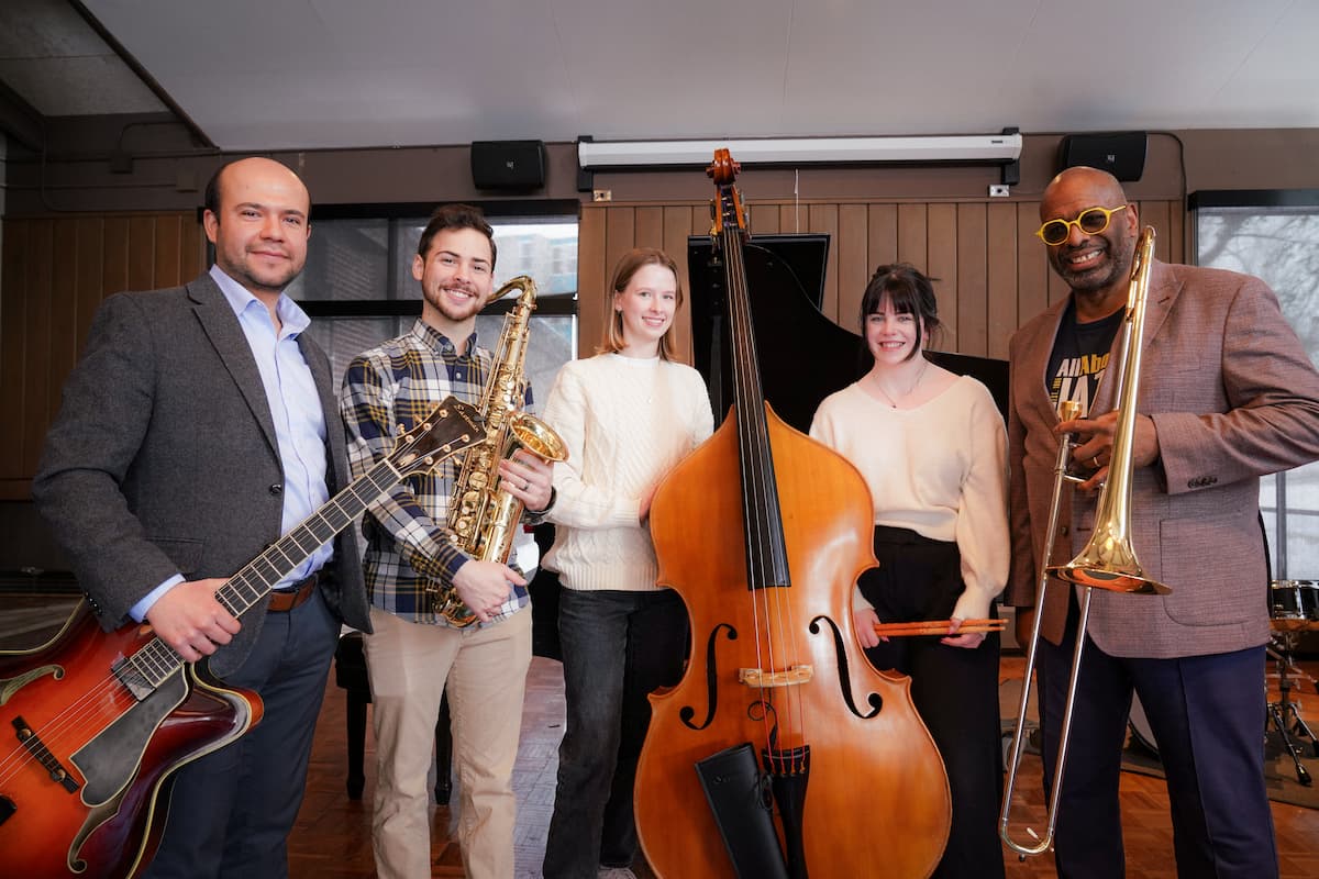 El Quinteto de Jazz de la Universidad de Míchigan se presentará por primera vez en Colombia, en el Teatro El Tesoro.