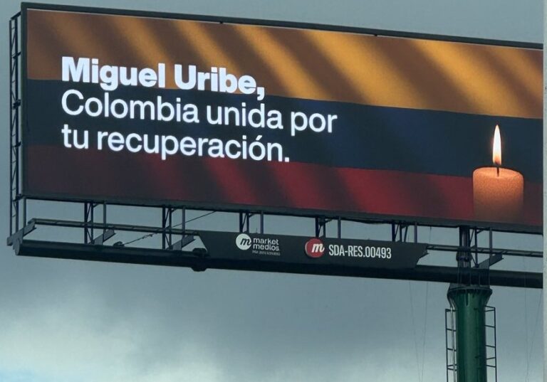 “Marcha del silencio”, por la vida de Miguel Uribe Turbay