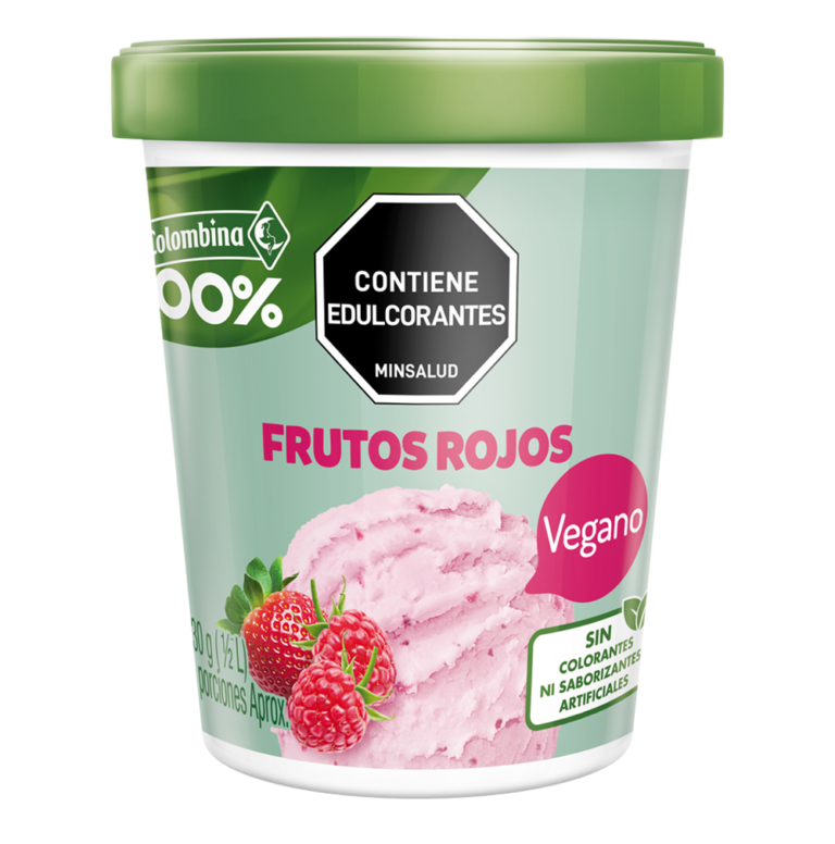 Colombina lanzó su primer helado vegano