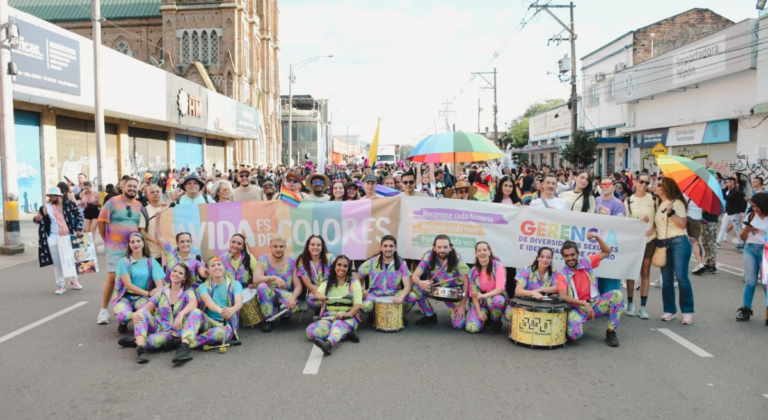 Así se celebró la marcha del Orgullo LGBTIQ+ en Medellín