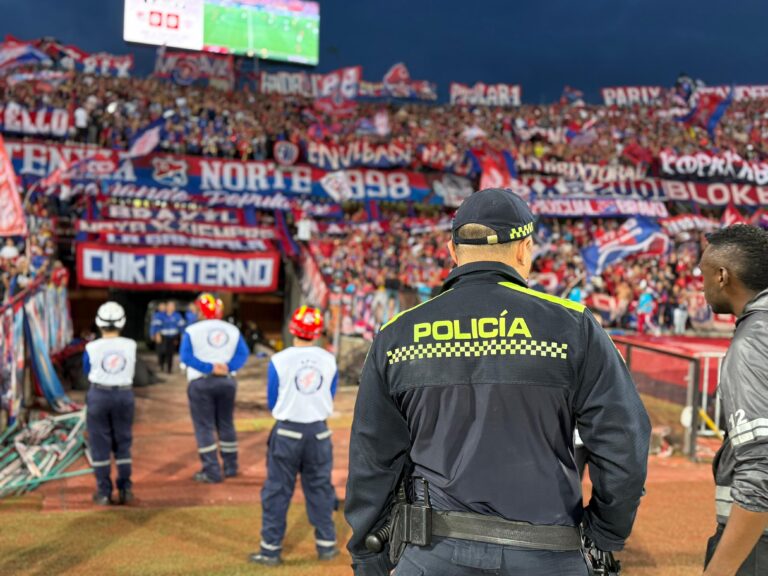 Más de 900 uniformados garantizarán la seguridad en la final entre Medellín y Santa Fe
