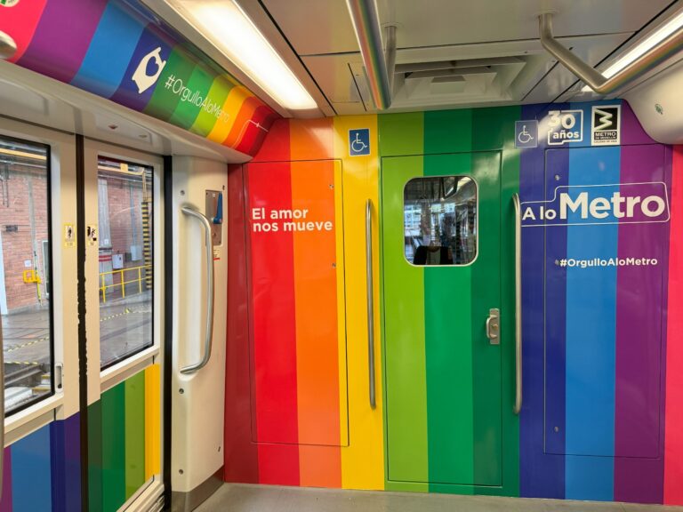 Así se une el Metro de Medellín al Mes del Orgullo LGTBIQ+
