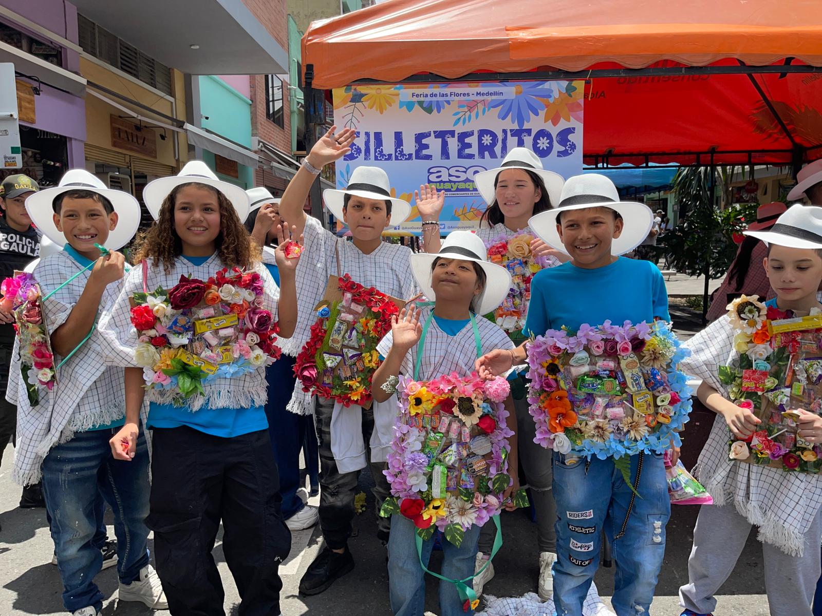 Quinta edición del desfile de silleteritos en Guayaquil