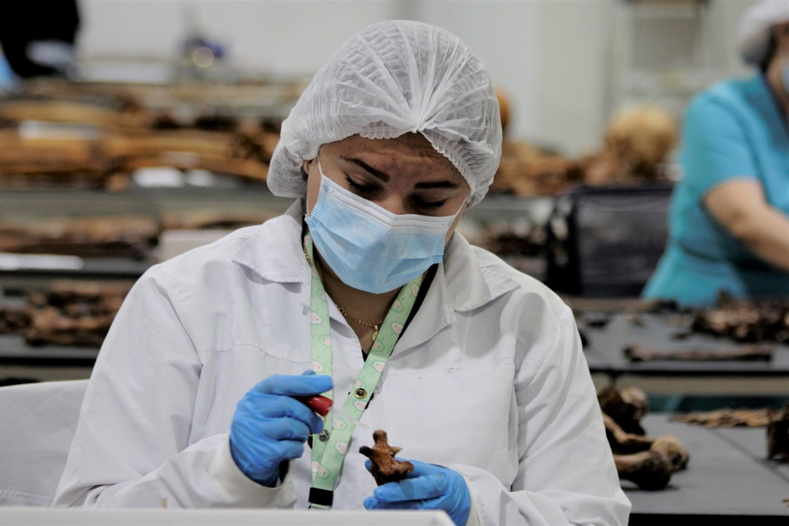 Centro Integral de Abordaje Forense, de la Unidad de Búsqueda, en Medellín