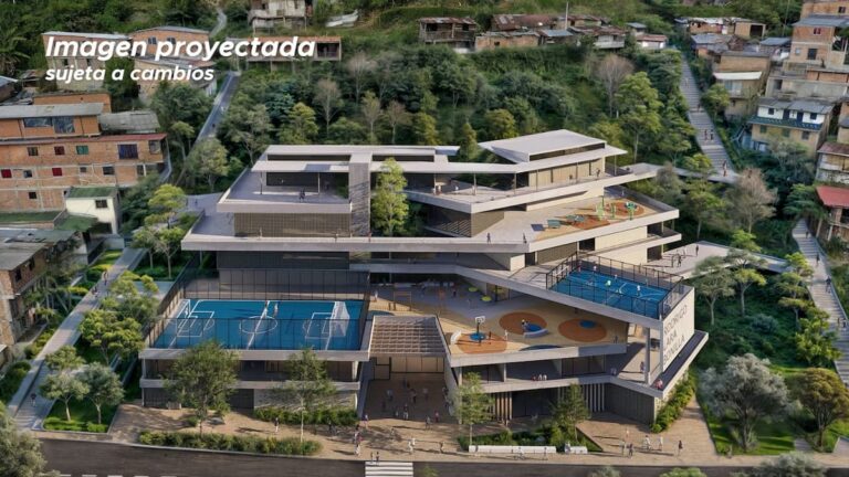 Conozca el que será uno de los megacolegios más grandes que tendrá Medellín