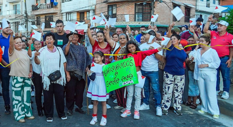 Marinilla entrega nuevas obras de acueducto y alcantarillado