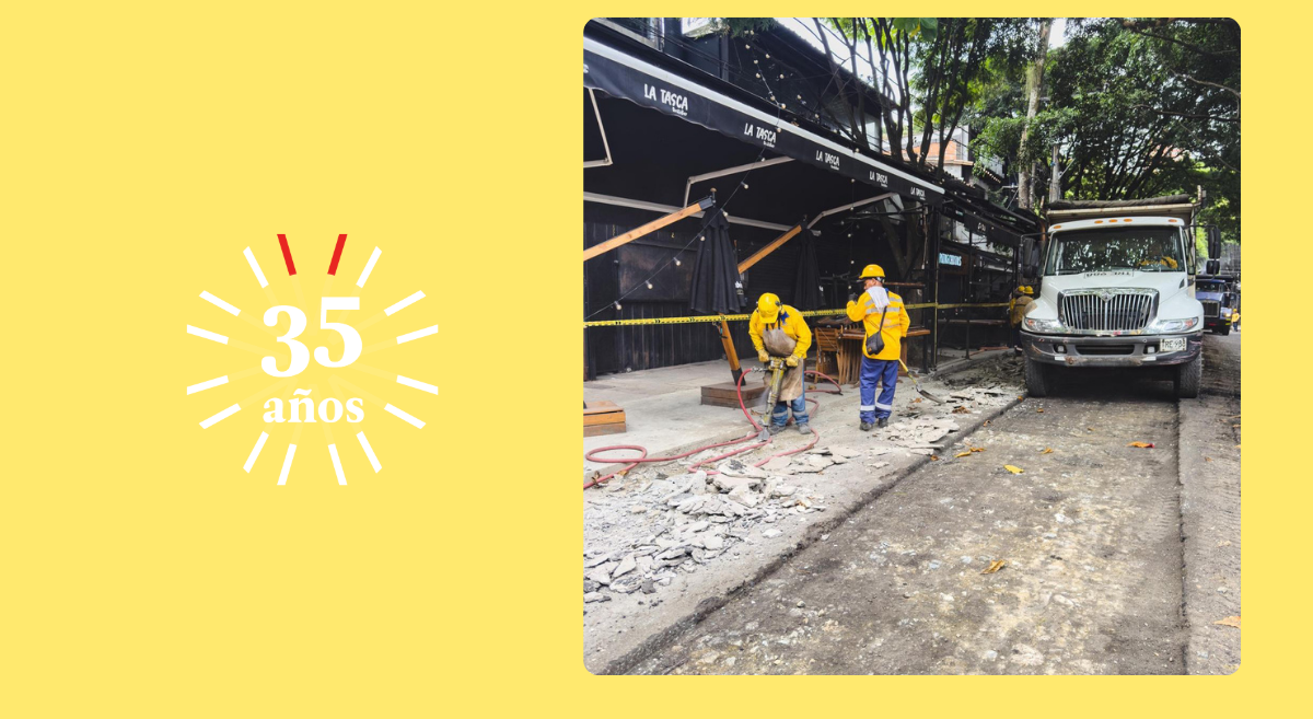 Pavimentación con recursos de ARE Provenza