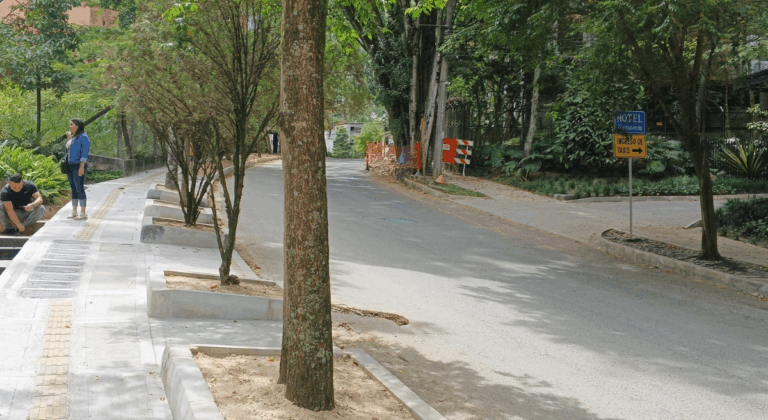 Andenes listos, falta lo verde