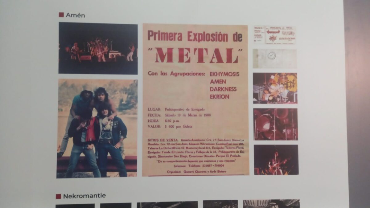 La historia del rock en Medellín, en una exposición en la Casa de la Música