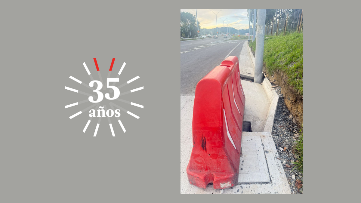Andenes del intercambio vial del José María Córdova