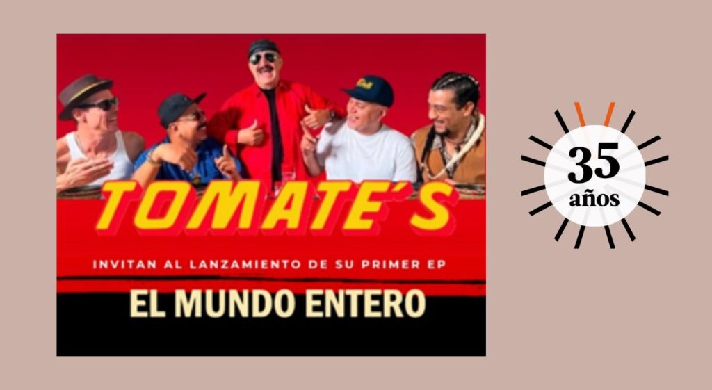 El quinteto Tomate's presenta su primer álbum en Medellín