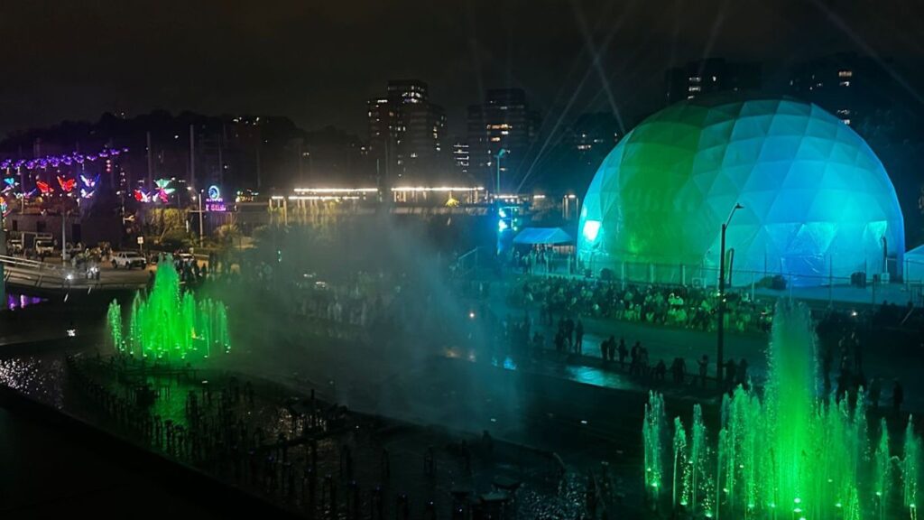 El Domo de Navidad, el nuevo atractivo para visitar en los Alumbrados