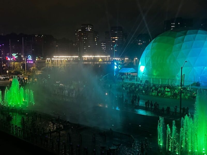 El Domo de Navidad, el nuevo atractivo para visitar en los Alumbrados