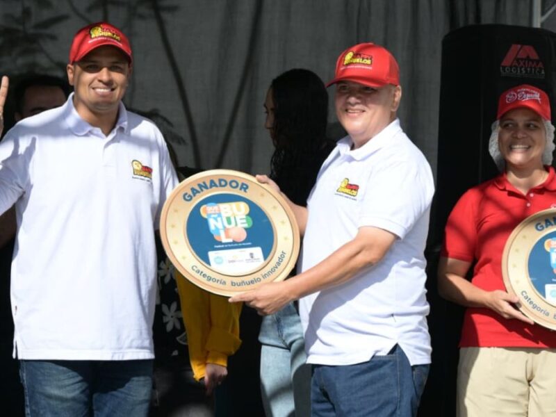 Medellín premió al mejor buñuelo tradicional y al más innovador del 2025