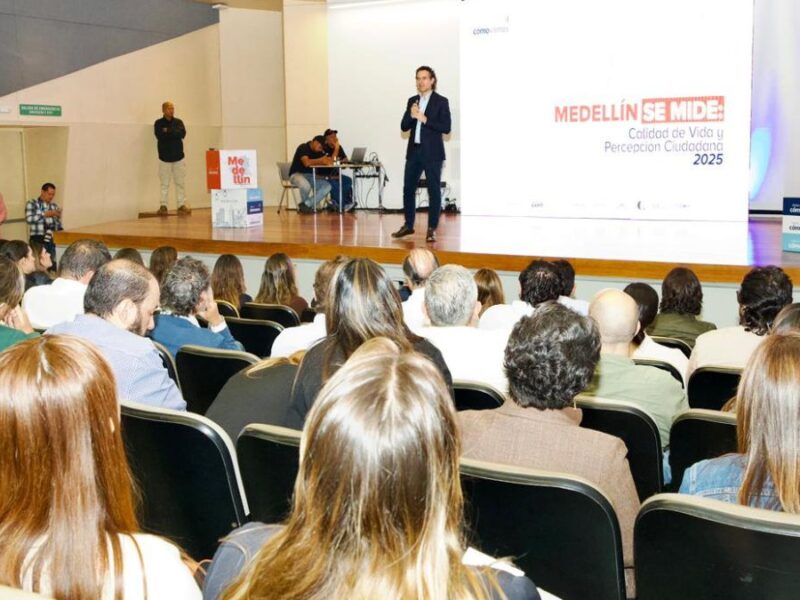 “Medellín va por buen camino”, según Medellín Cómo Vamos
