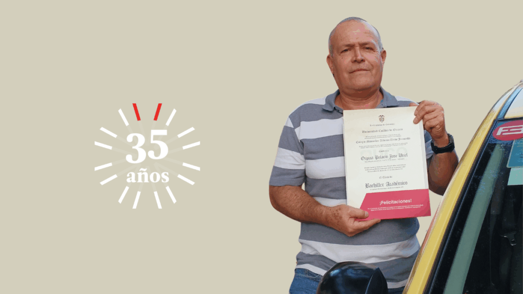 Uriel Ospina taxista Flota Bernal