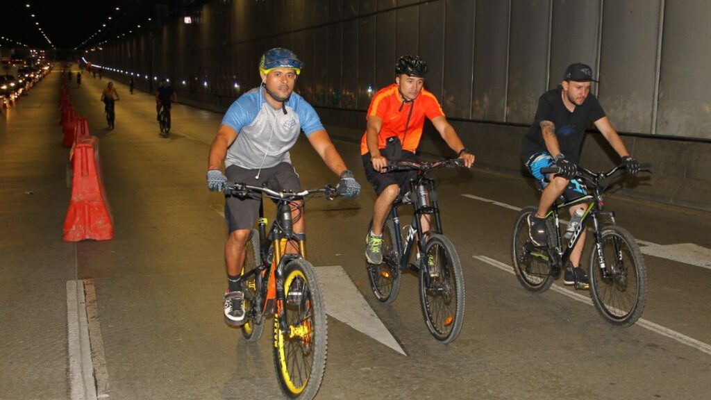 Por los alumbrados, habrá cambios en la ciclovía nocturna de Medellín
