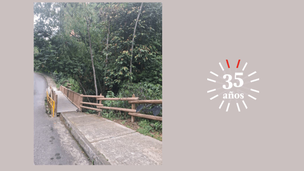 Loma Los Parra puente peatonal JAC