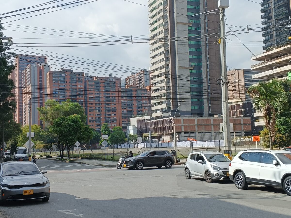 Ciudad del Río desde el vecino barrio Colombia