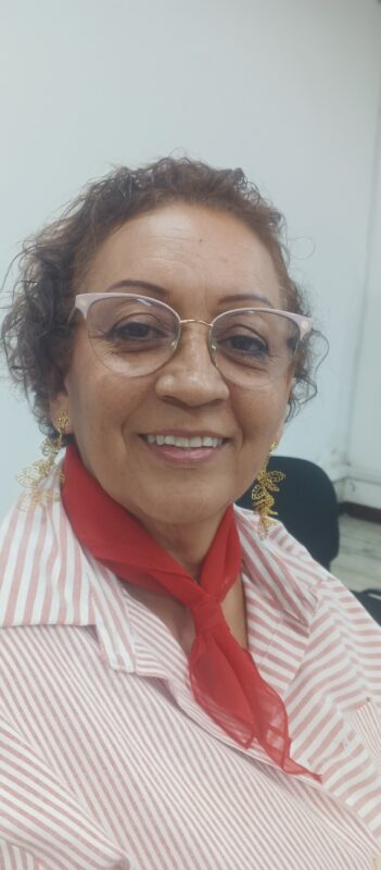 Nora Lopera Junta de Acción Comunal barrio Manila