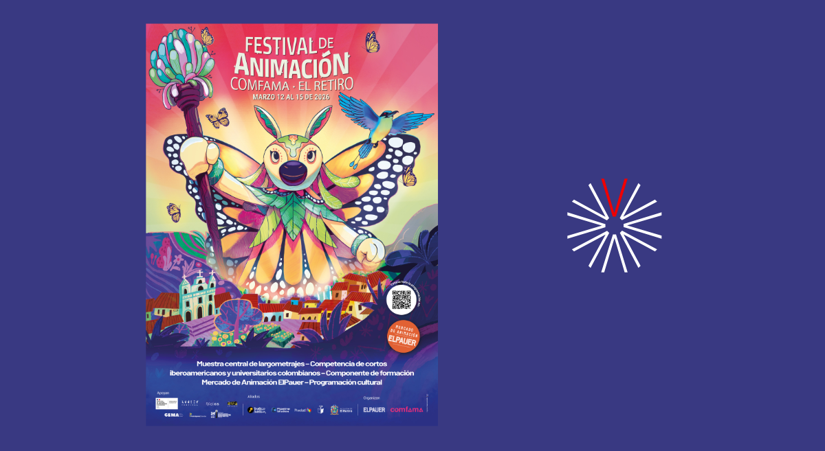 Afiche del Festival de Animacion 2026
