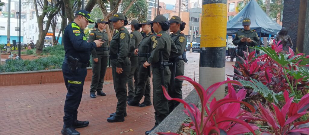 Policía El Poblado coronel David Tobón