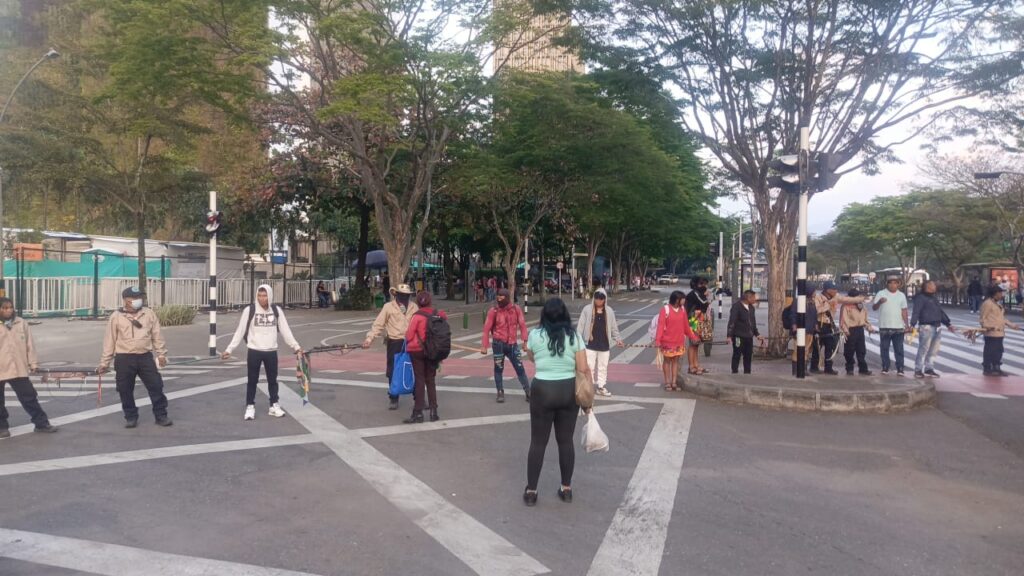 Protesta indígena La Alpujarra