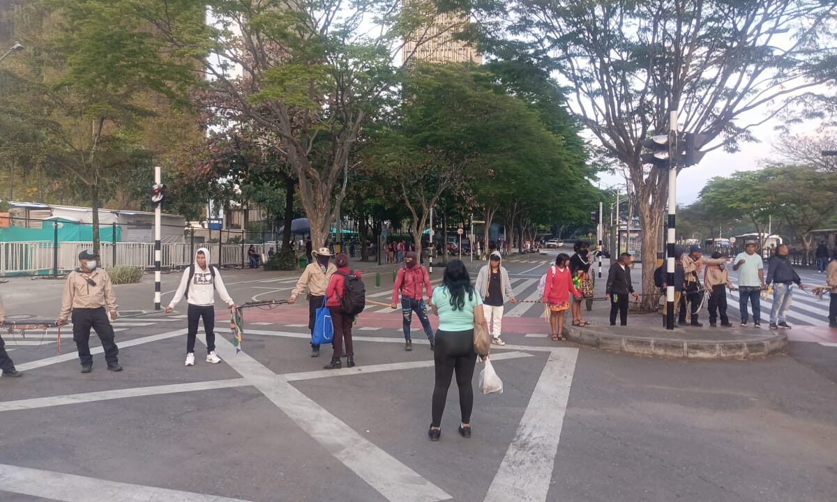 Protesta indígena La Alpujarra