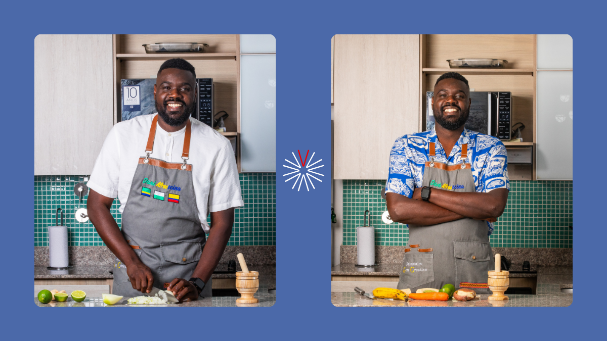 Dani Afrococina: un cocinero con sazón, tradición y estética afro