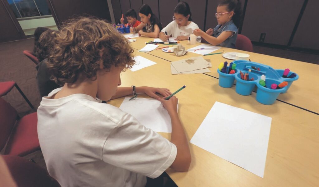 Centro Comercial Sandiego pintura infantil