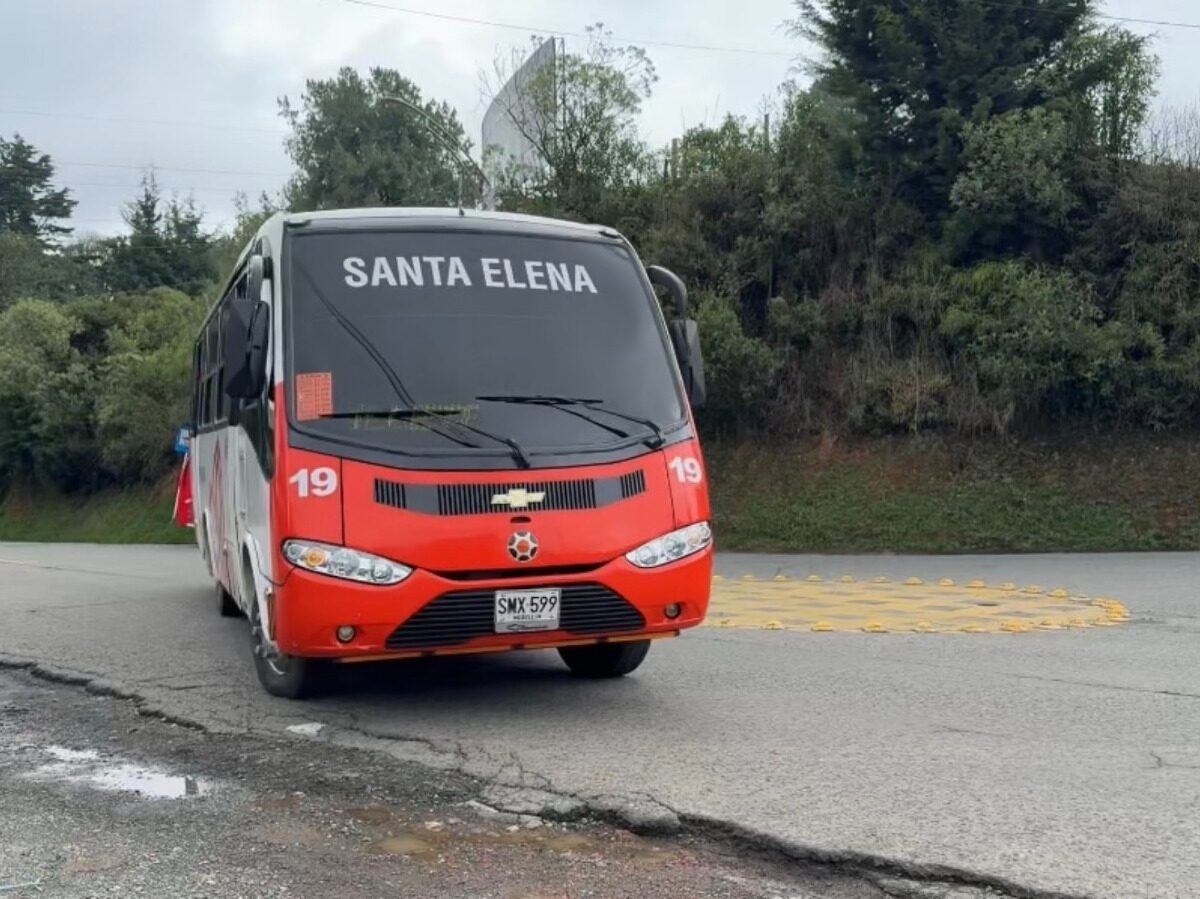 Santa Elena, buses ruta Barro Blanco El Plan El Silletero