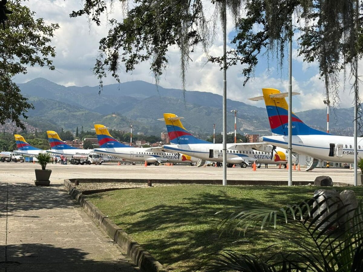 Satena aeropuerto Olaya Herrera twin otter