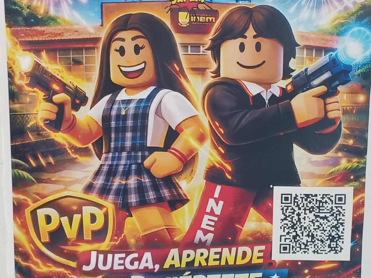 Afiche QR Manual de Convivencia INEM