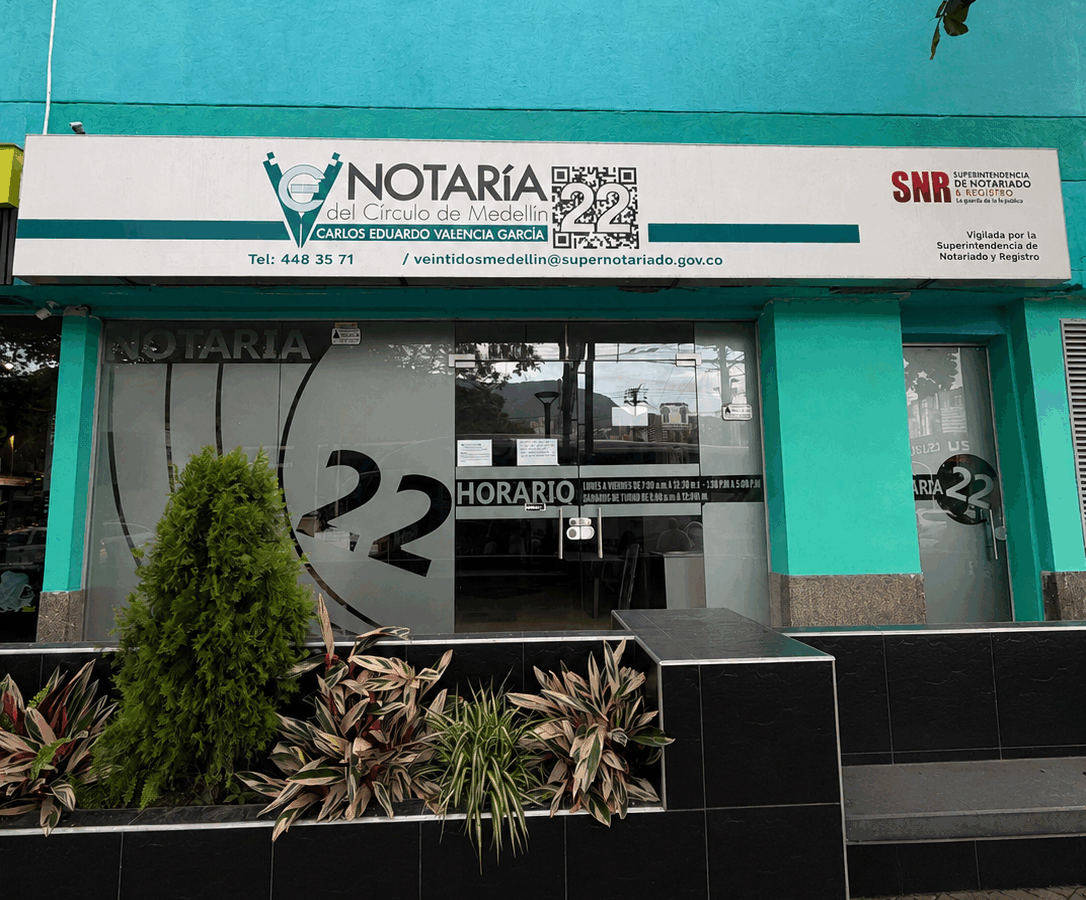 Notaría 22 centro comercial Monterrey