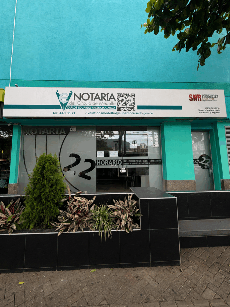 Notaría 22 centro comercial Monterrey