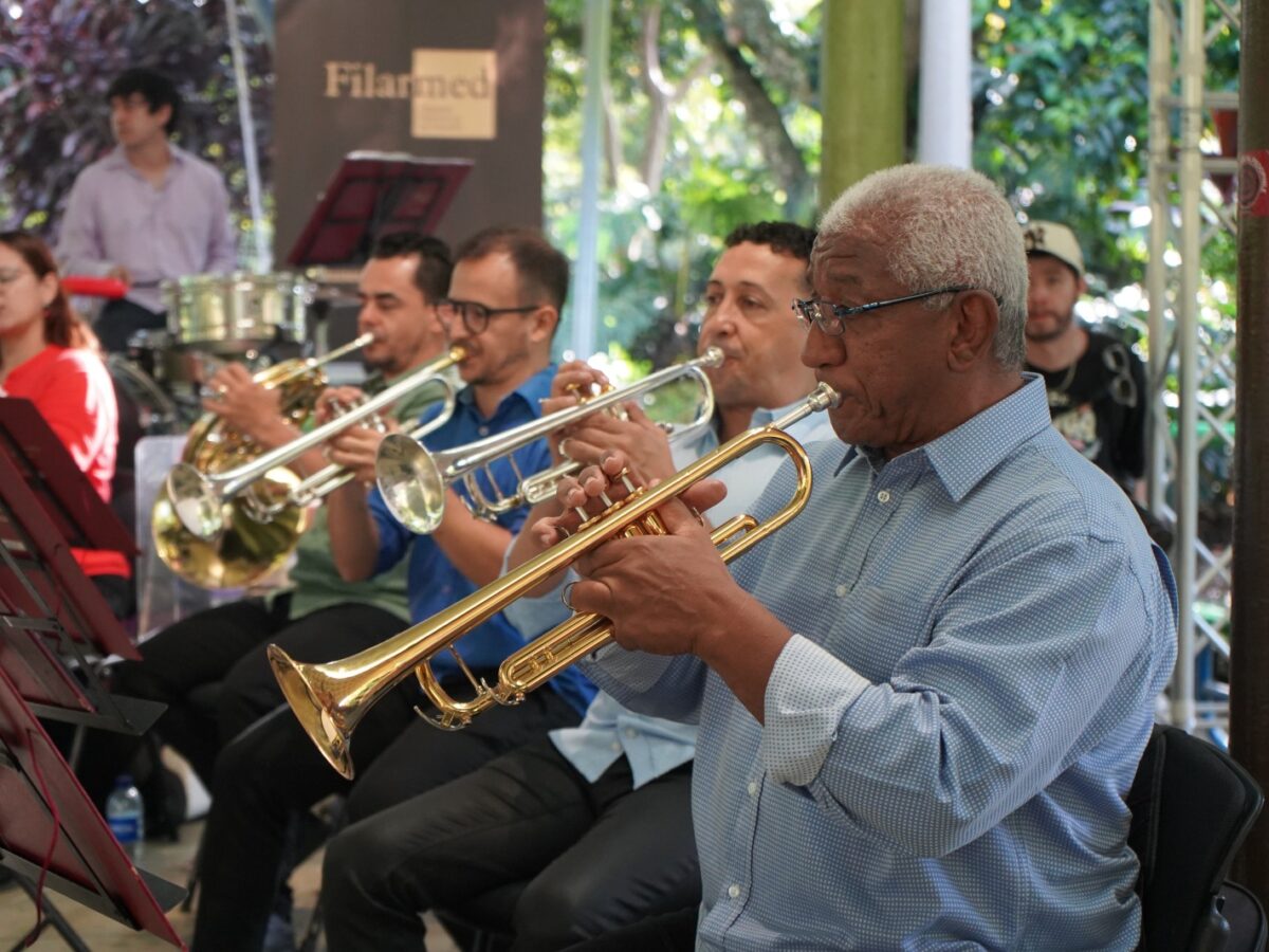 Retreta parque La Presidenta música arte