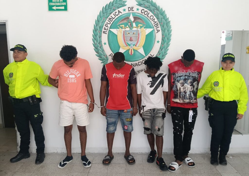Captura ladrones Aguacatala