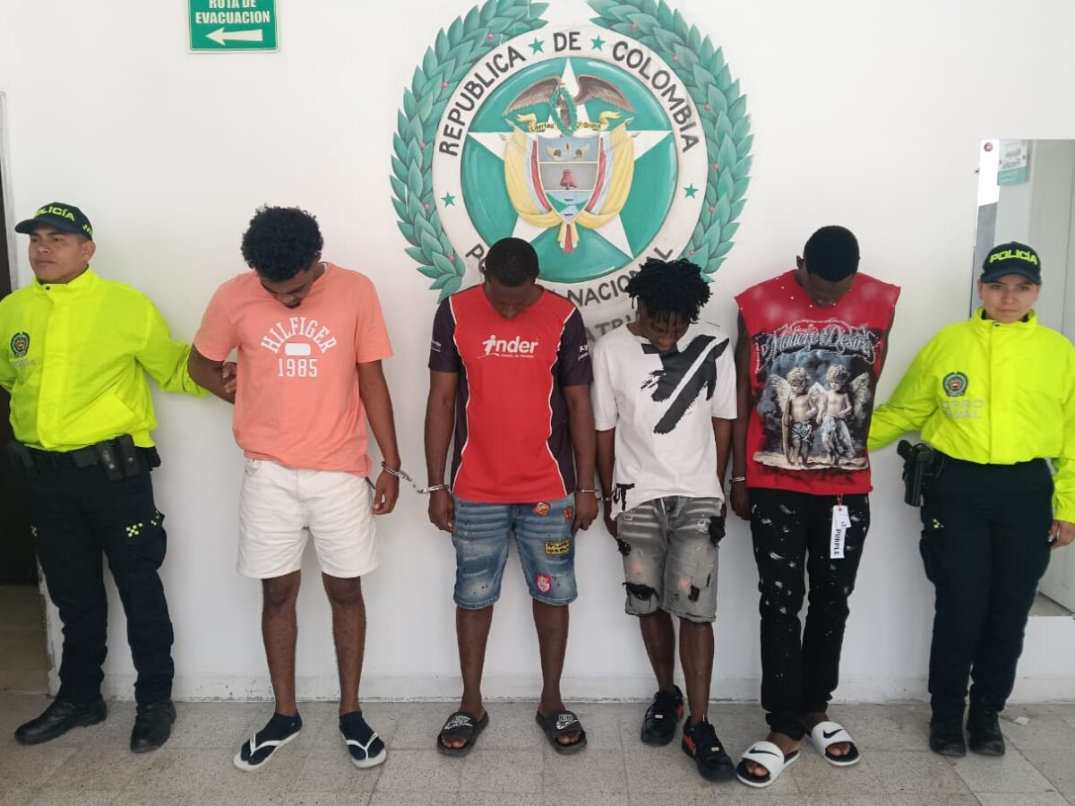 Captura ladrones Aguacatala