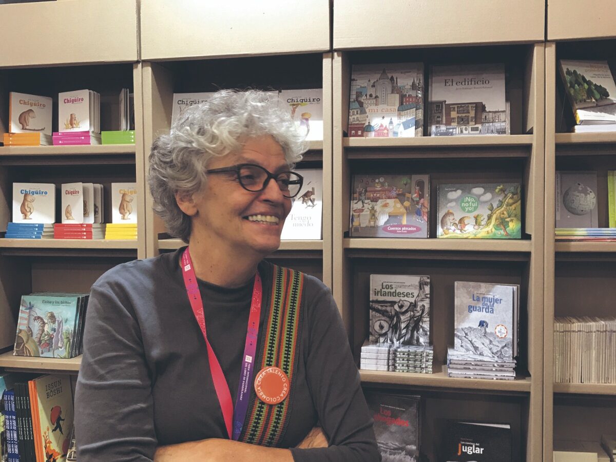 María Osorio en la Feria del Libro de Guadalajara 2021