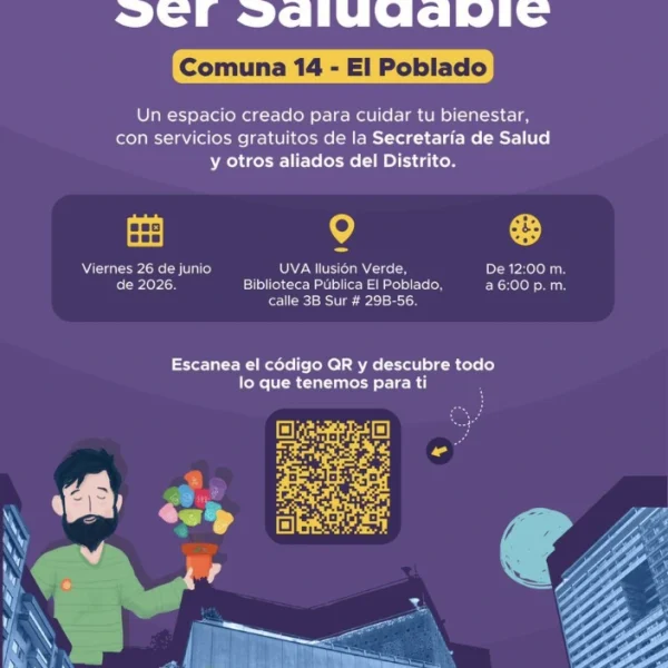 El Poblado tendrá Festival Ser Saludable con servicios gratuitos