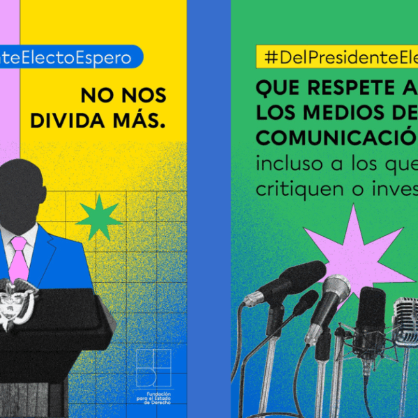 Lanzan campaña para que la ciudadanía diga qué espera del nuevo presidente