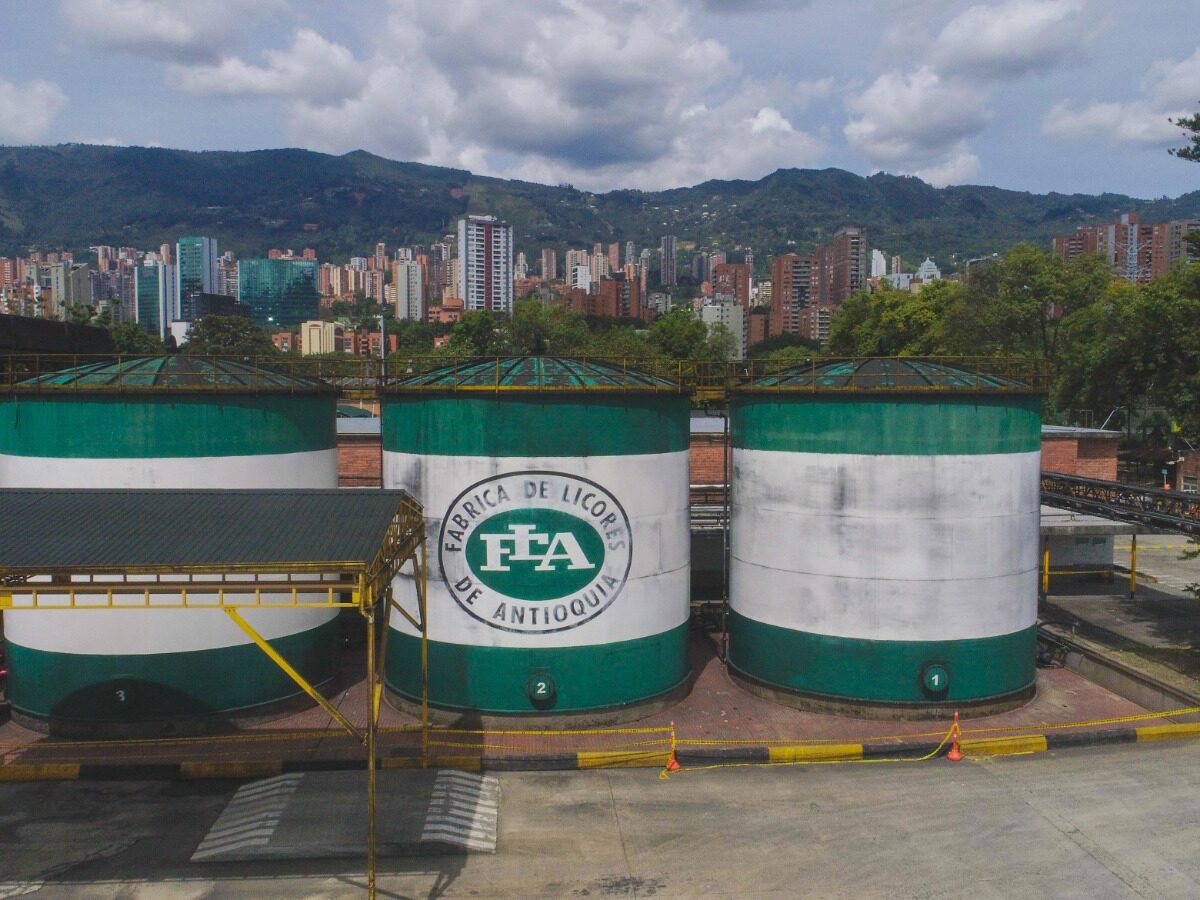 Fábrica de Licores de Antioquia planta de producción FLA