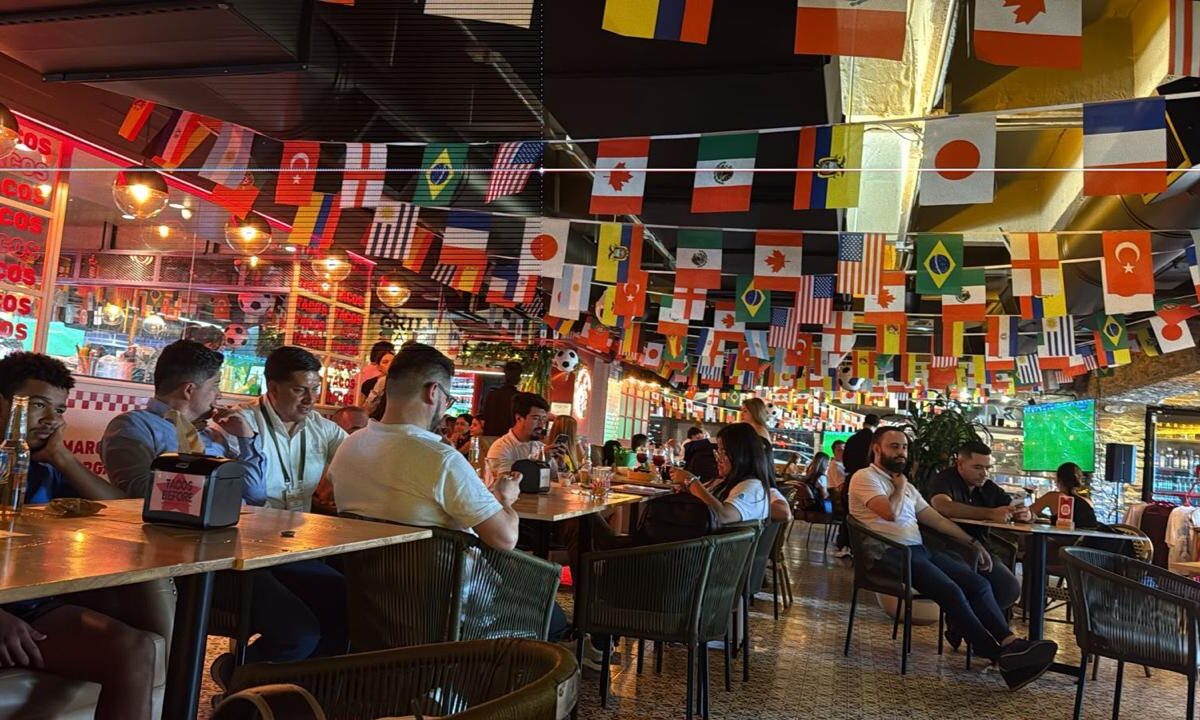 Una guia con lugares para ver el partido de Colombia este martes 23 de junio