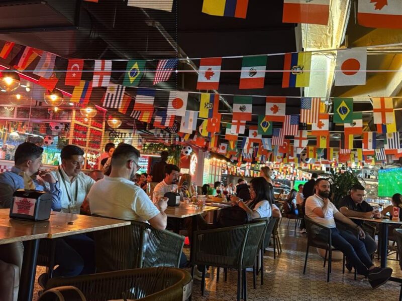 Una guia con lugares para ver el partido de Colombia este martes 23 de junio