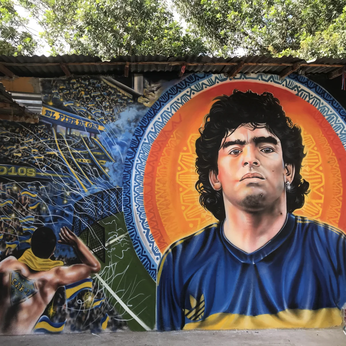 Fútbol en las paredes, otra forma de jugar