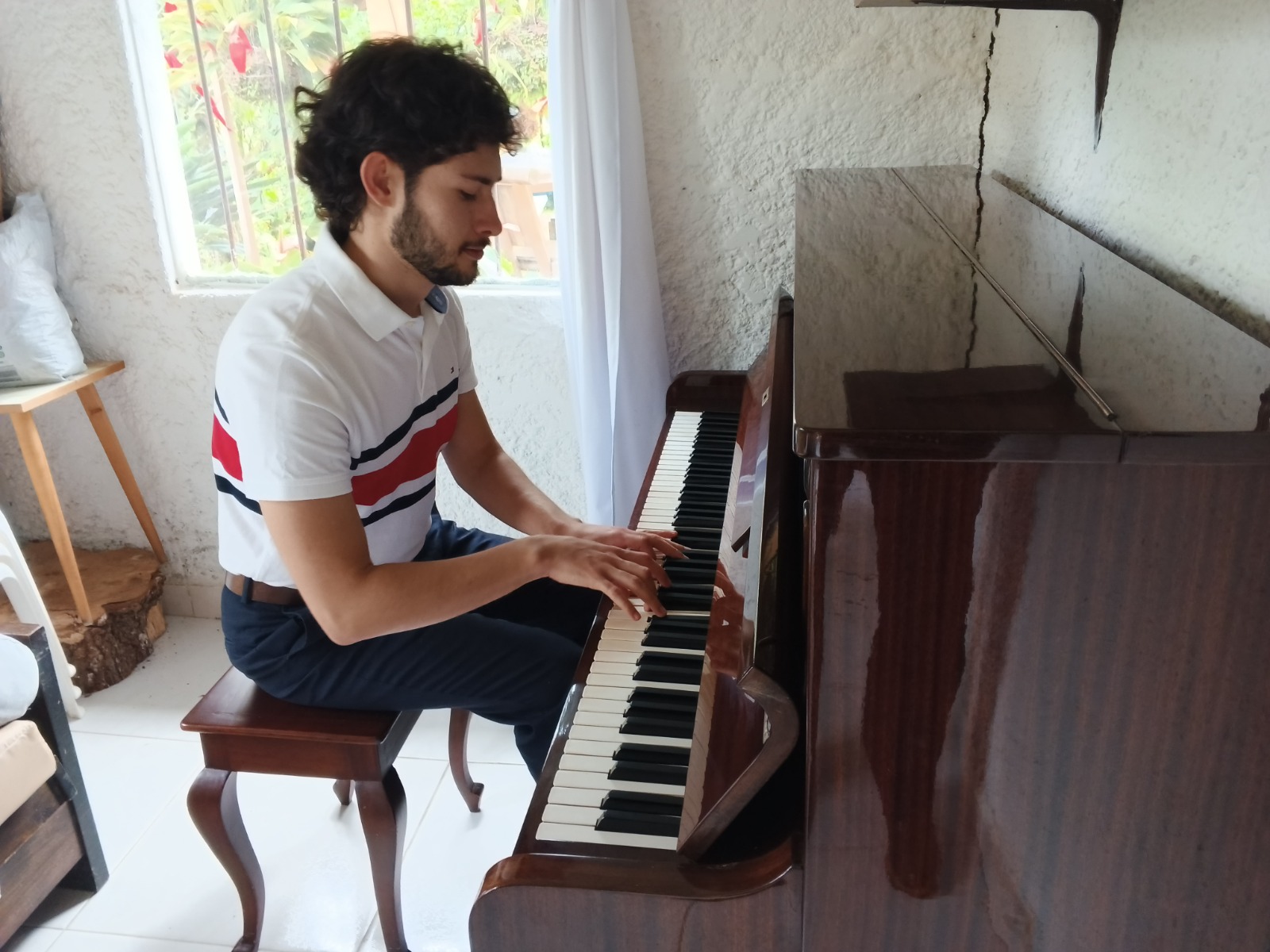 Brahian Suaza Bedoya pianista profesional El Retiro