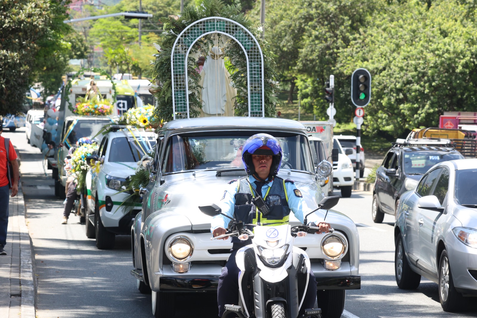 Día de la Virgen del Carmen en Medellín