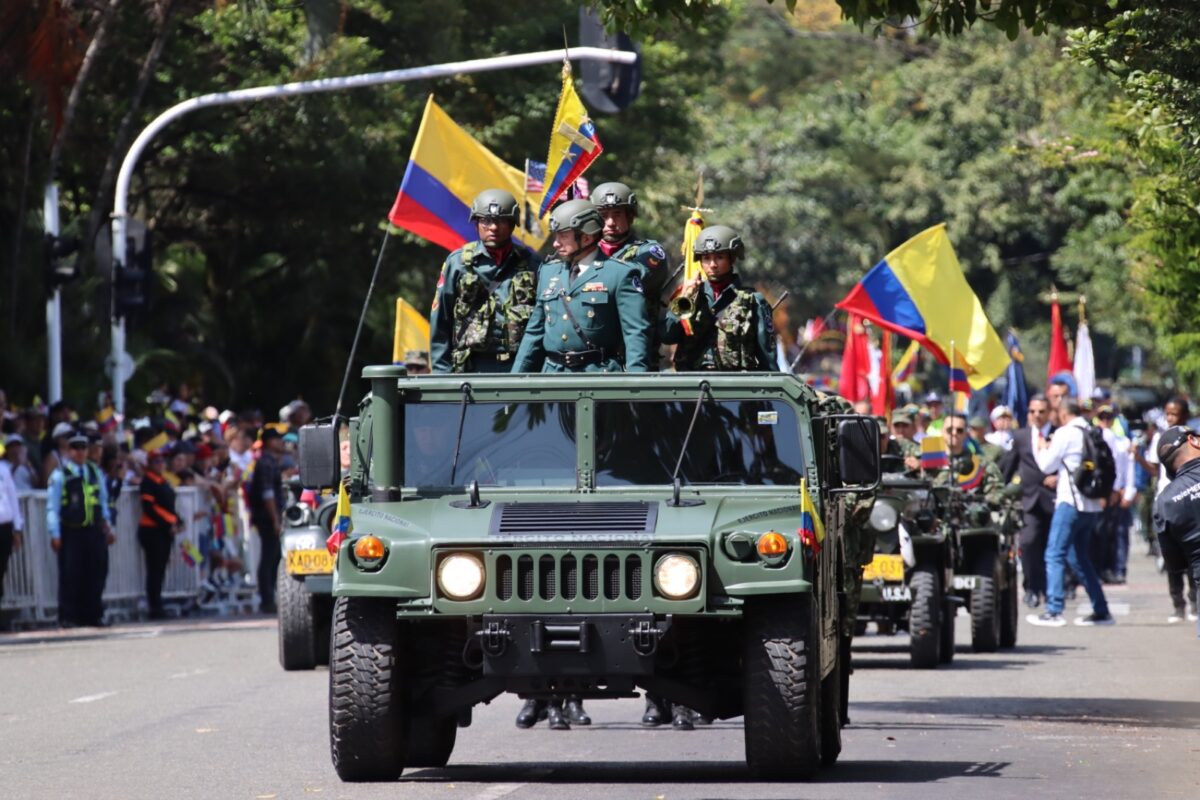 Desfile militar del 20 de julio en Medellín, 2026