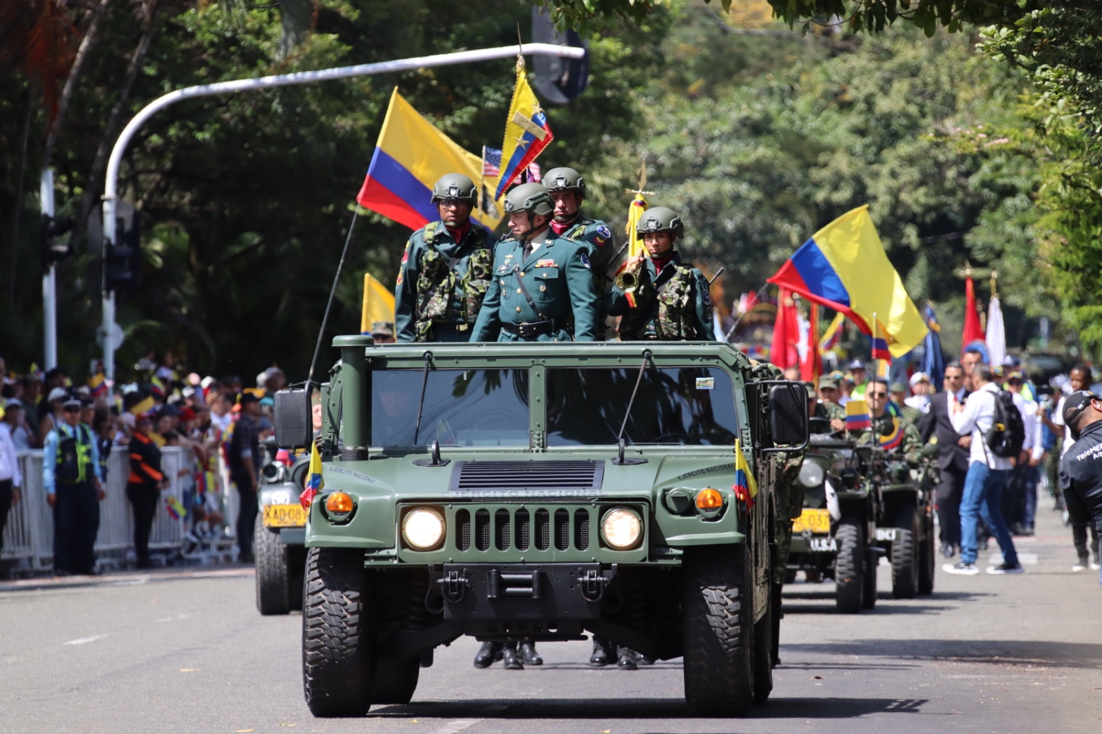 Desfile militar del 20 de julio en Medellín, 2026